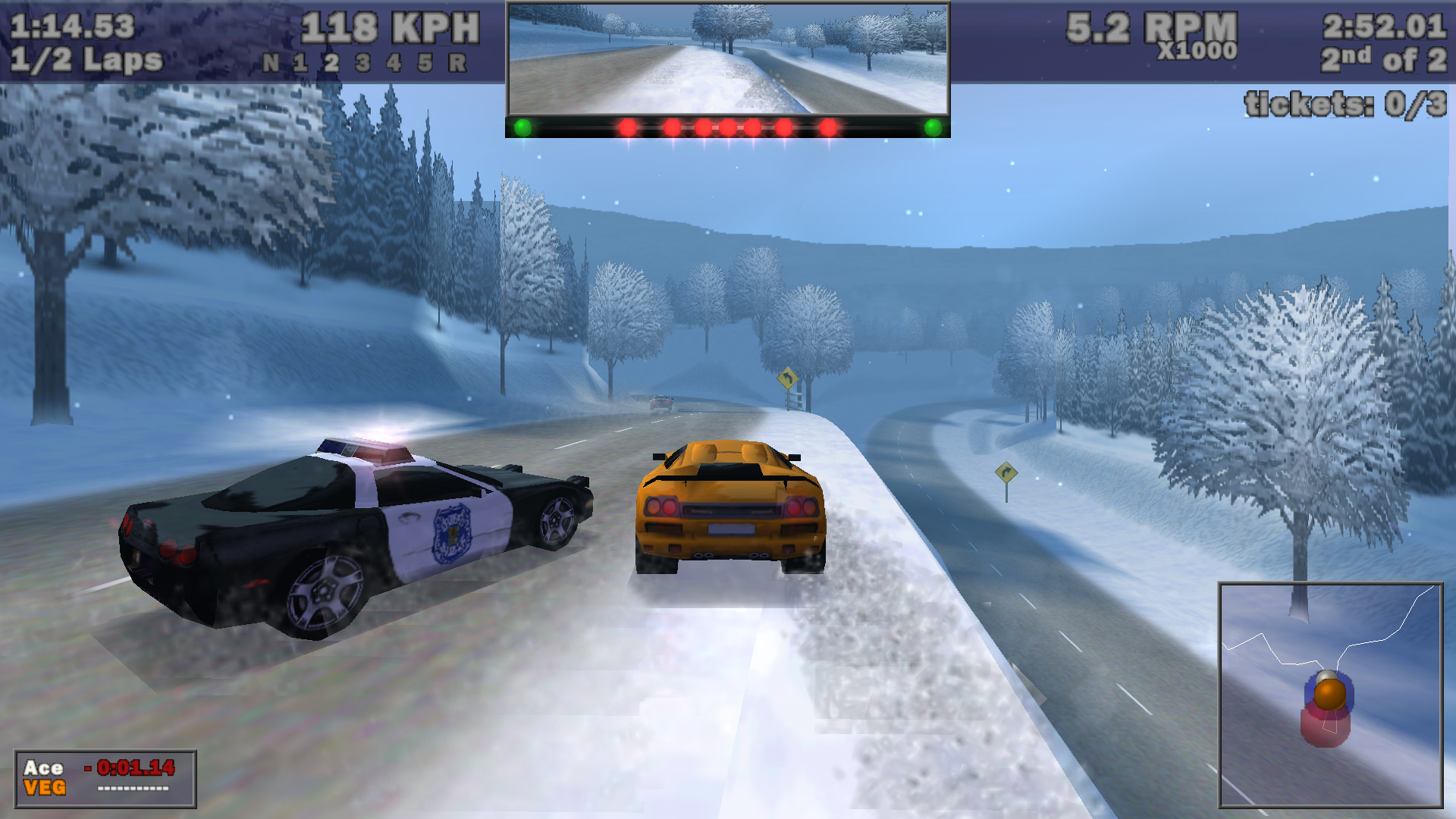 NEED FOR SPEED III - HOT PURSUIT